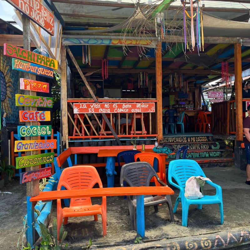 Restaurante de playa en La Barra