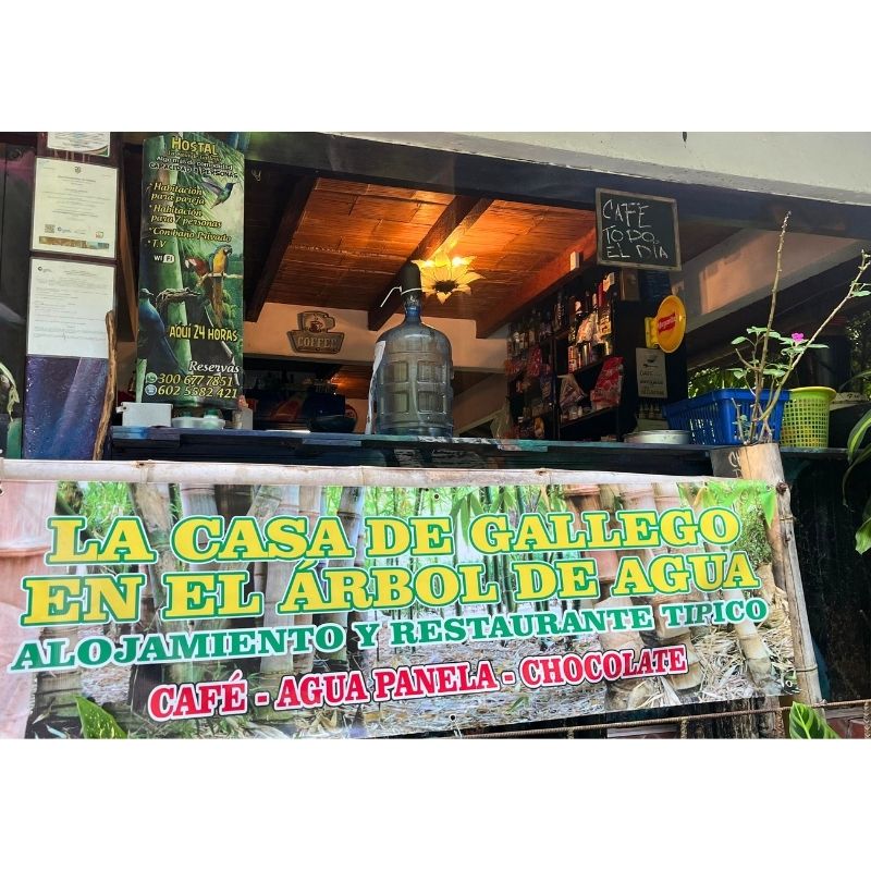 Comida típica en el Restaurante Gallego, Pance Colombia