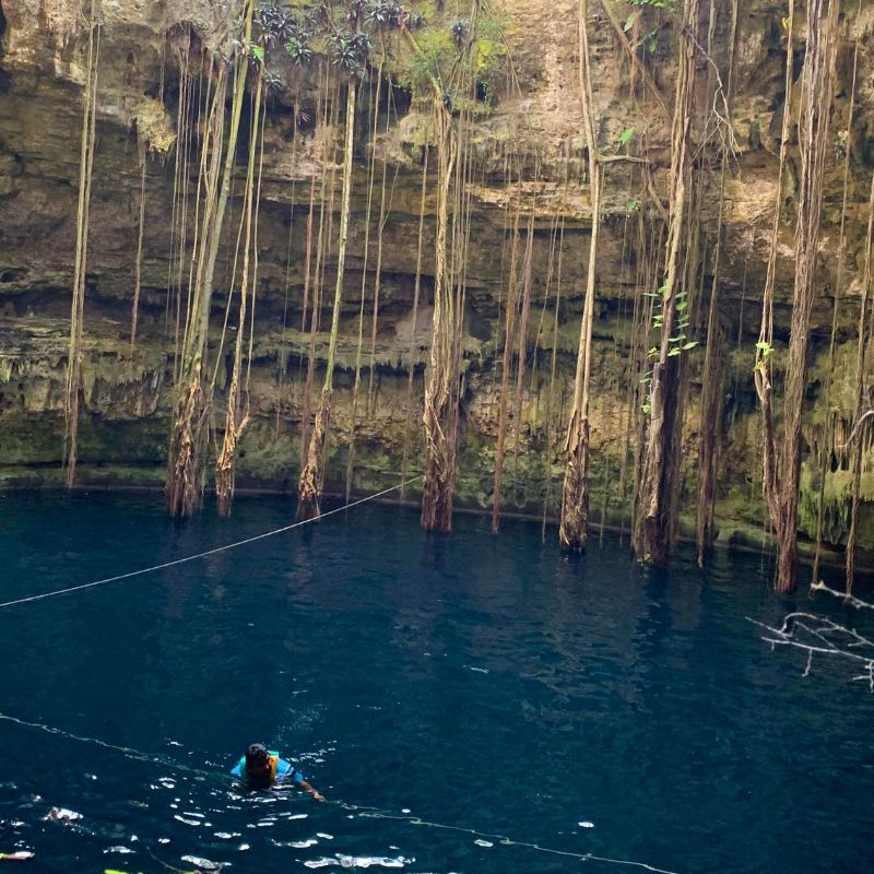 Aventura en el Cenote Secreto Maya, destino natural