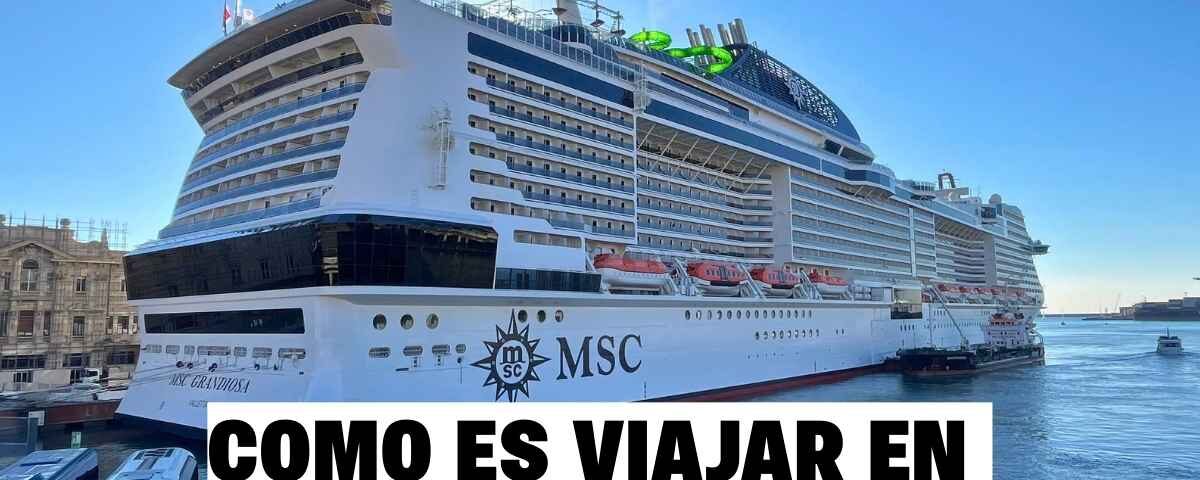 Como es viajar en un crucero