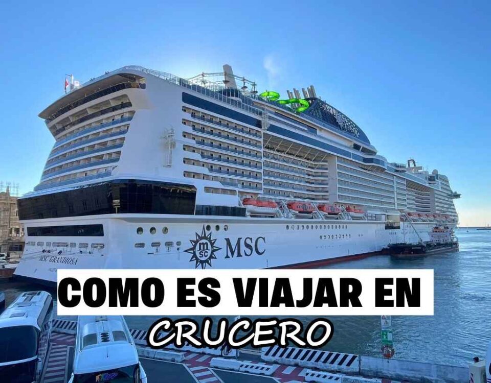 Como es viajar en un crucero