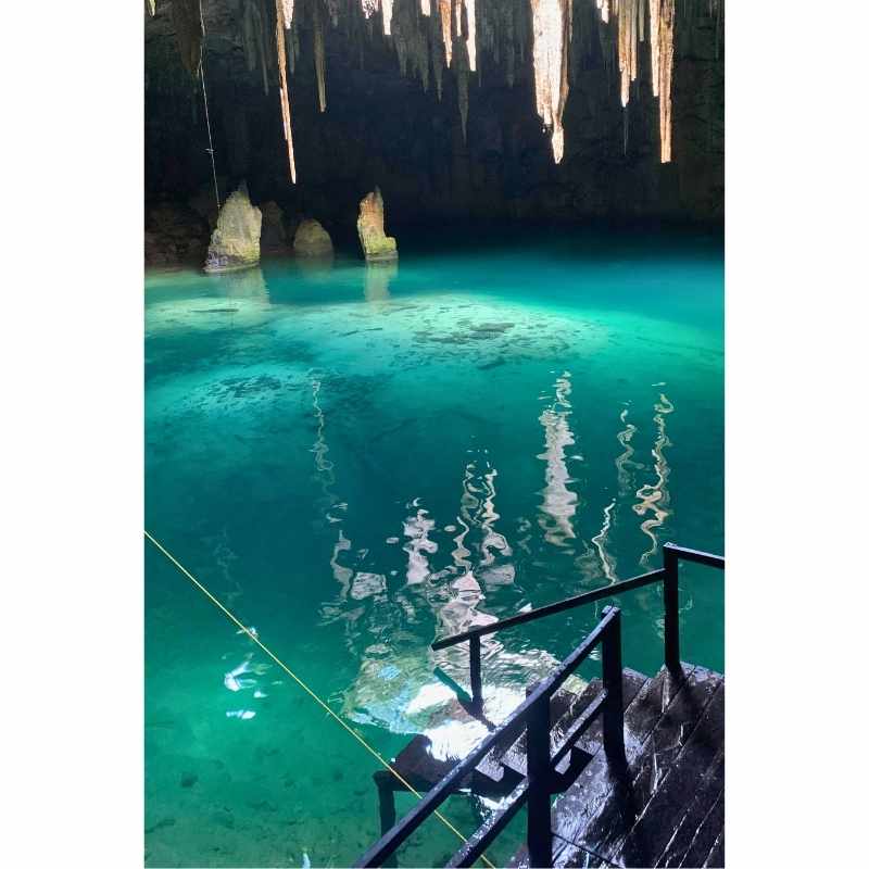 Cenote Xcanahaltún en Yucatán, destino natural escondido