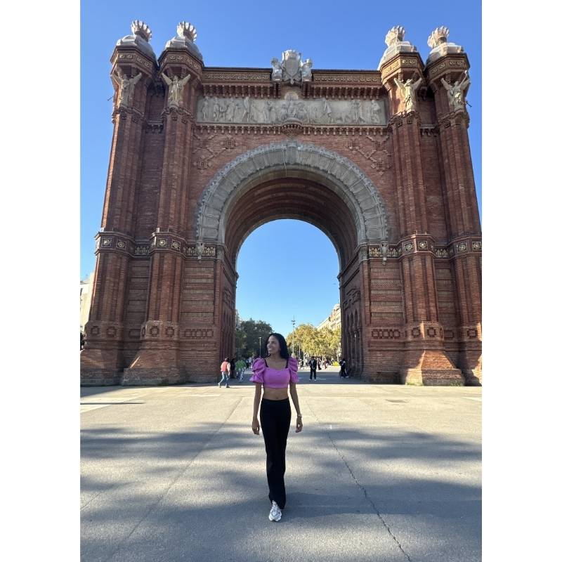 Arquitectura y calles de Barcelona en un Eurotrip europeo