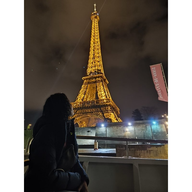 Vista de la Torre Eiffel en Francia